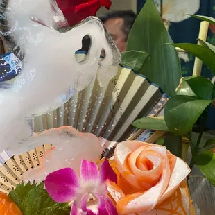 Close up of Love Boat presentation