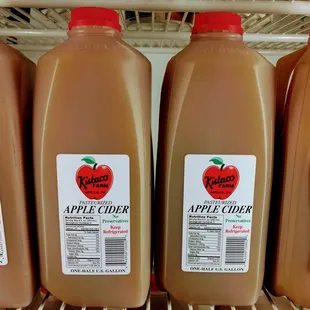 Half gallons of Cider - freshly pressed!
