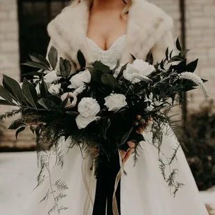 Beautiful winter bouquet