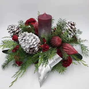 Beautiful holiday centerpiece
