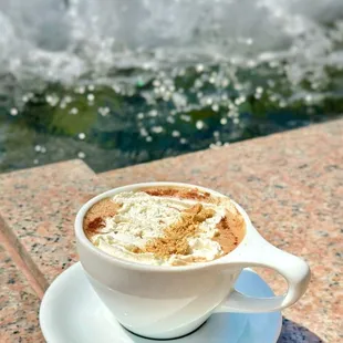 S'MORES LATTE - Mocha latte w/housemade marshmallow syrup topped with crushed graham crackers **HOT COMES W/ WHIPPED CREAM