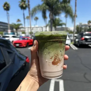 Thank You Berry Matcha with Cinnamon