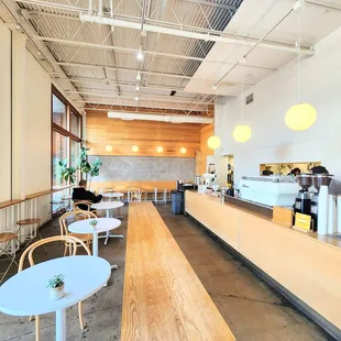 Interior seating area