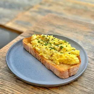 Soft Scramble Toast