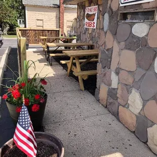 Yay! You can sit outside now!!