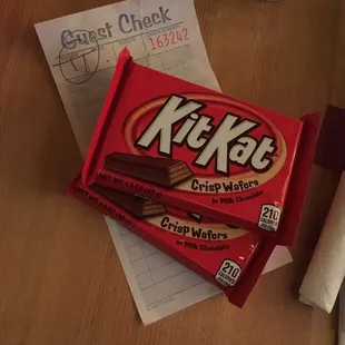 This place rocks! Kit Kats from the Kit Kat!