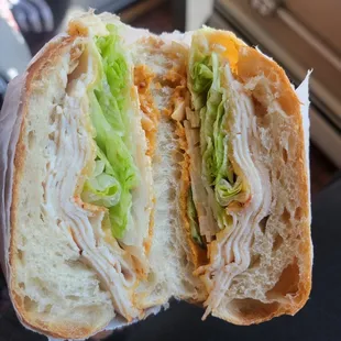 Holbrook sandwich (you have to request halal meat if you want that)