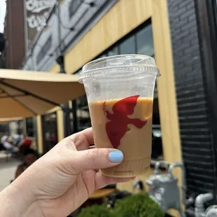 Cold brew with oat milk saving my life