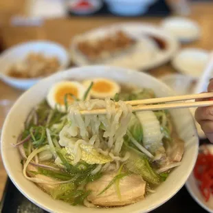 My favorite. Green Chili Shio Ramen.