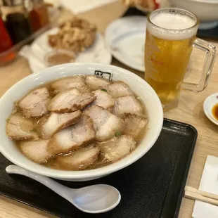 Chasu Ramen, Asahi Super Dry