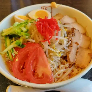 Hiyashi Cold Ramen - Seasonal Limited Menu Item (June 1-August 31)