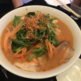 Mixed Boiled Vegetable Shio Ramen