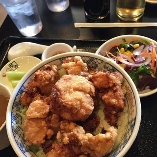 Juicy Fried Chicken Bowl
