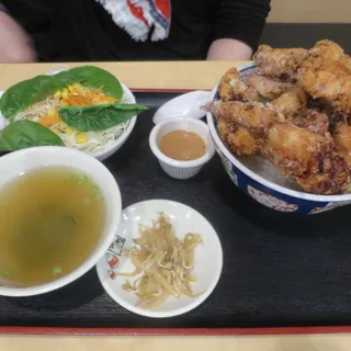 Juicy Fried Chicken Bowl