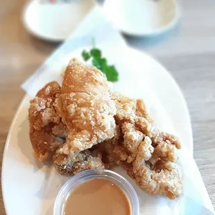 Juicy fried chicken