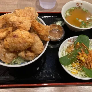 Juicy Fried Chicken Bowl