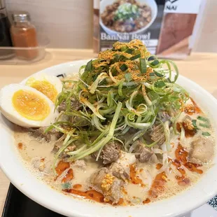 Umakara Tan Tan Ramen + Egg