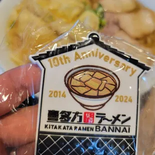 Mmmm. The Wonton Ramen Special for their 10th Anniversary!