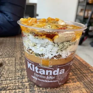 Tudo Açaí bowl