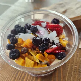 Frutas açaí bowl