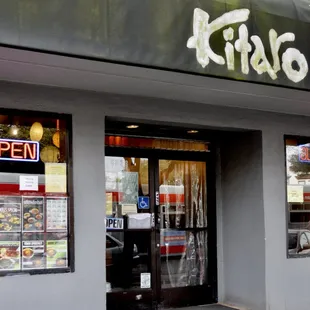 The exterior of Kitaro Restaurant.