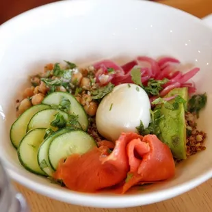 Sunrise protein bowl