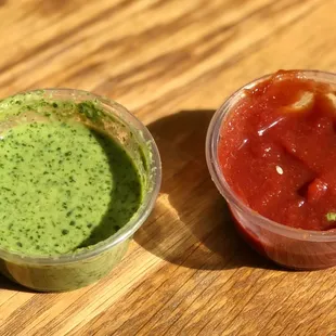 Green Goddess and House-made Ketchup