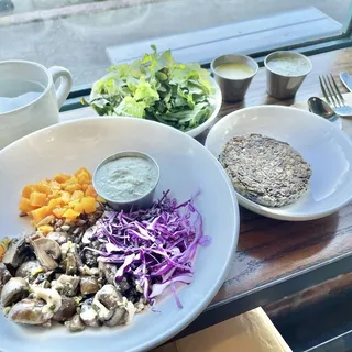Plant Protein Patty - Side