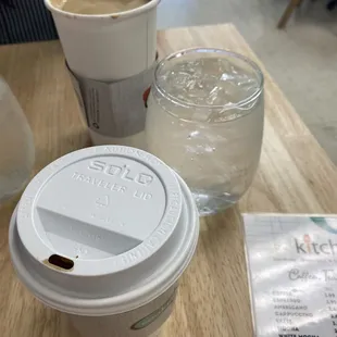 Chai Tea Latte and Mocha