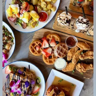 #chicken and waffles #lunch #brunch #patio #downtownsacramento