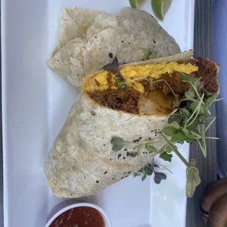 Chorizo Breakfast Burrito