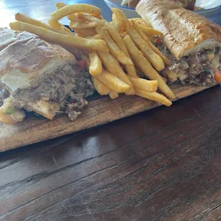 PHILLY CHEESESTEAK W/FRIES