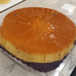 Ube flan!