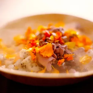 Halo-Halo Bowl with Fractured Ube Ice Cream
