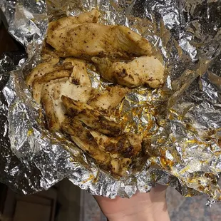 Side of chicken for salad