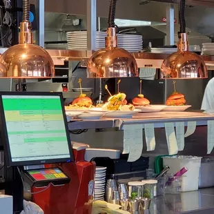 Delicious food in the window!