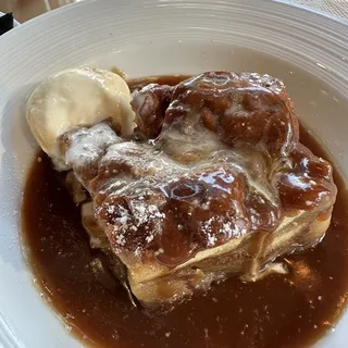 BANANAS FOSTER BREAD PUDDING