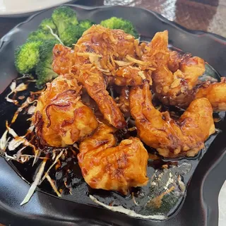 Tempura Shrimp with K21 Sauce on Top Special