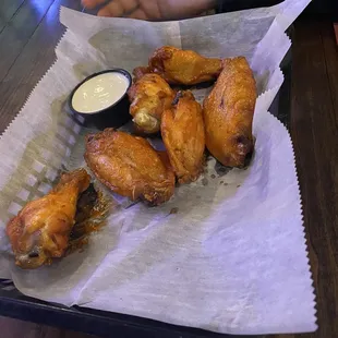 Buffalo Garlic Wings