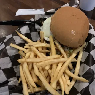 Mushroom Cheeseburger