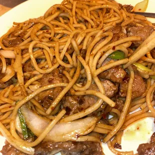 Chowmein beef