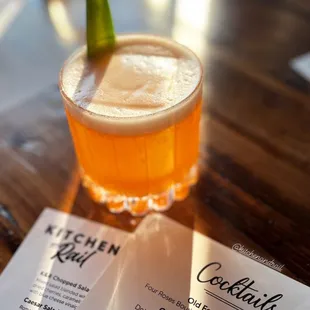 Toes in the sand cocktail