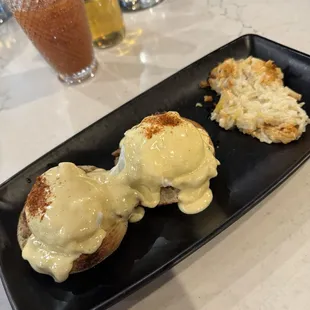 Creole Benedict Andouille Sausage