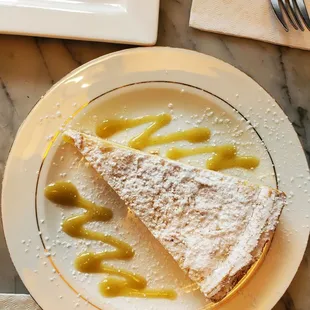 Haven&apos;t had a Yelp perk in so long. Free dessert with check in. Sicilian Lemon Cake. Yummy