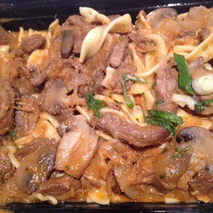 Beef Stroganoff