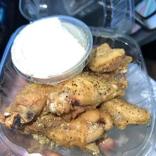 Lemon pepper wings