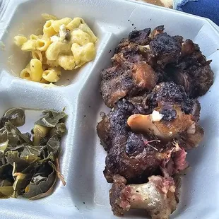 $40 for below average oxtails. Lukewarm at best with COLD sides.