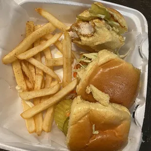 Hot Chicken Sandwiches