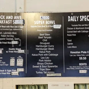 Menu 20 Sep 23