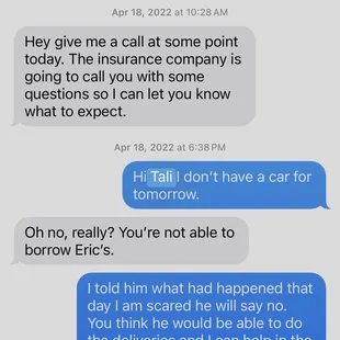 A liar with no morals business owner